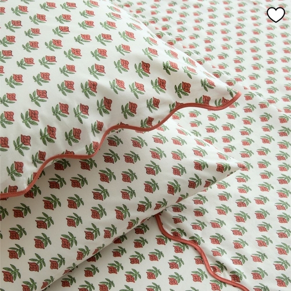 $West Elm Begonia Sheet Set, Queen, Color Dijon, Retail Price $139.00 USD - Picture 5 of 16